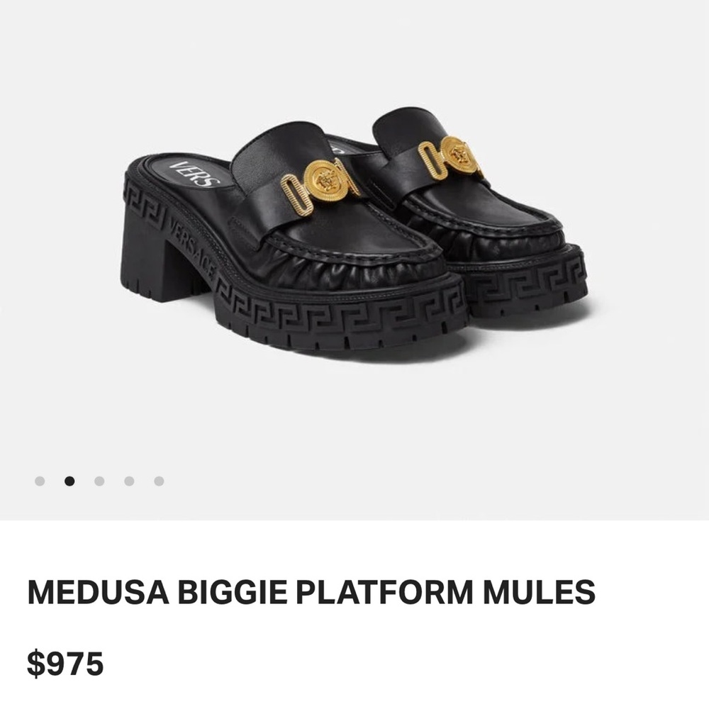 MEDUSA BIGGIE PLATFORM MULES